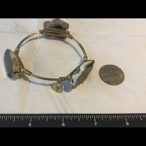Bourbon & Bowties- BB - 3 Stone Wire Bangle